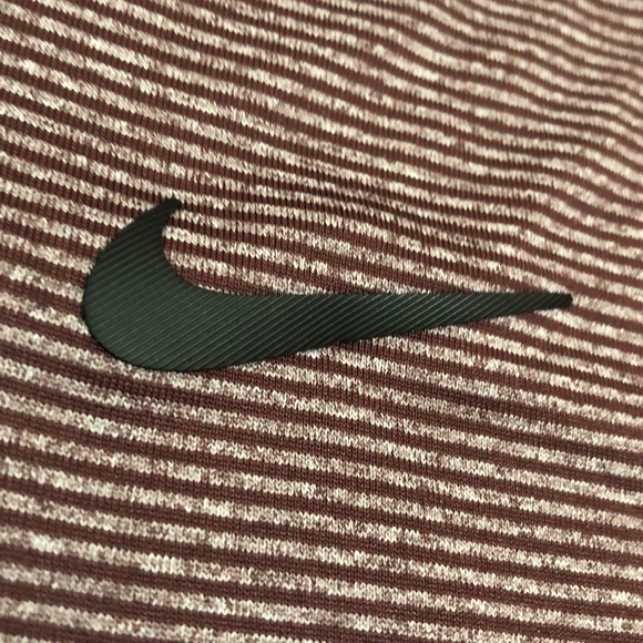 Nike Mens Dri-FIT Standard Fit Golf Polo Burgundy - Picture 2 of 5